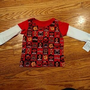 NWT 18/24 mo Sesame Street shirt Elmo Big Bird