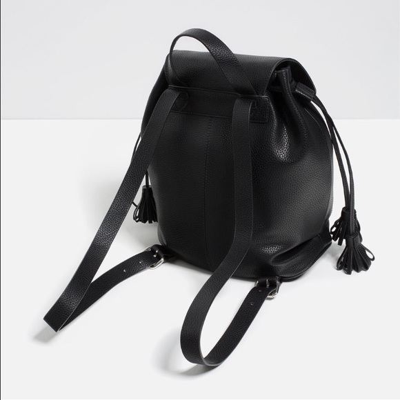 🎉HP🎉❗️Last one❗️Zara black backpack - Picture 4 of 4