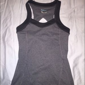Grey workout tank