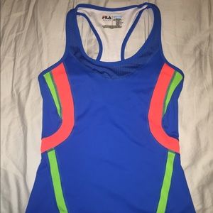 PRICE DROP Blue Fila workout tank