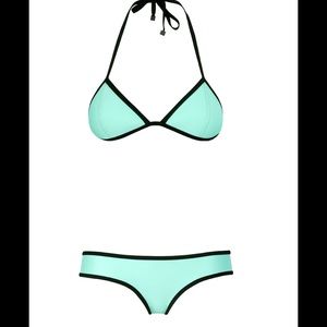 Triangl Chloe bikini in Miami mint sz XS