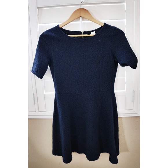 Navy blue dress