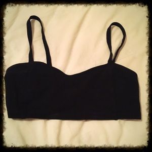 Brandy Melville Black Caged Bralette