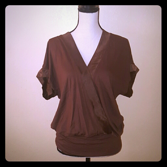 Bebe Chocolate top size M