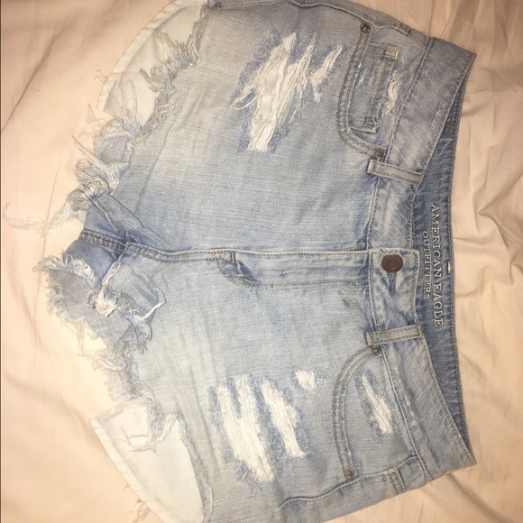 American Eagle hi rise festival shorts