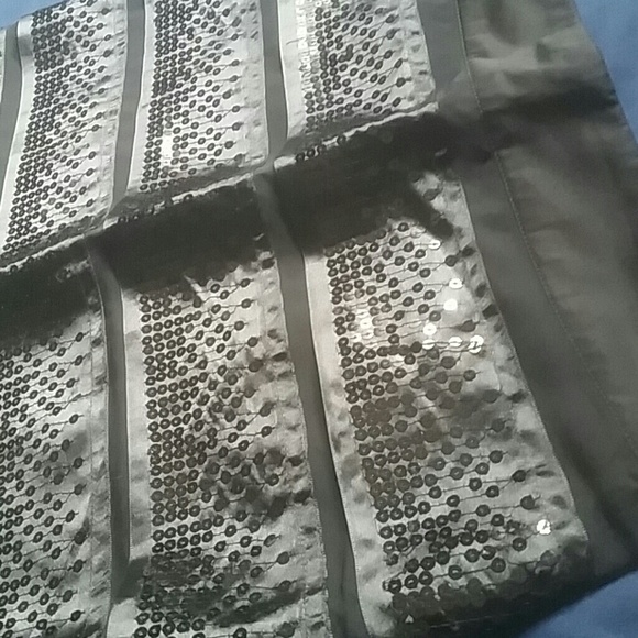 Forever 21 Sequin/Satin Mini Panel Skirt - Picture 3 of 4