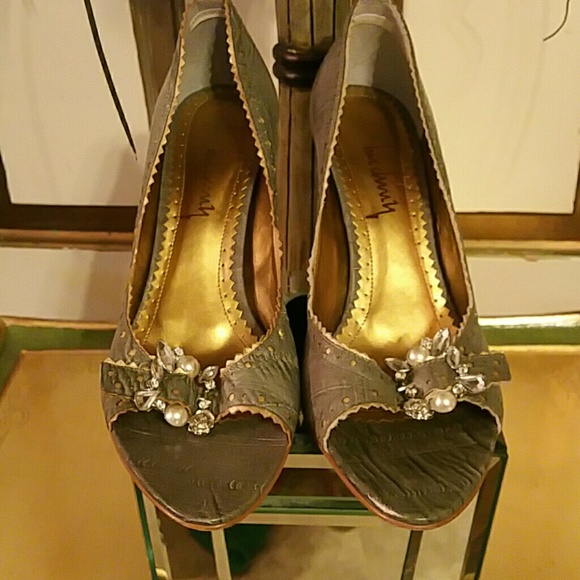 Luichiny Gray Leather Shoes