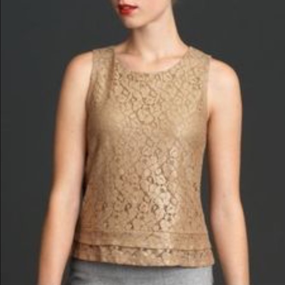 Banana Republic Floral Lace MadMen Collection Tank - Picture 3 of 4