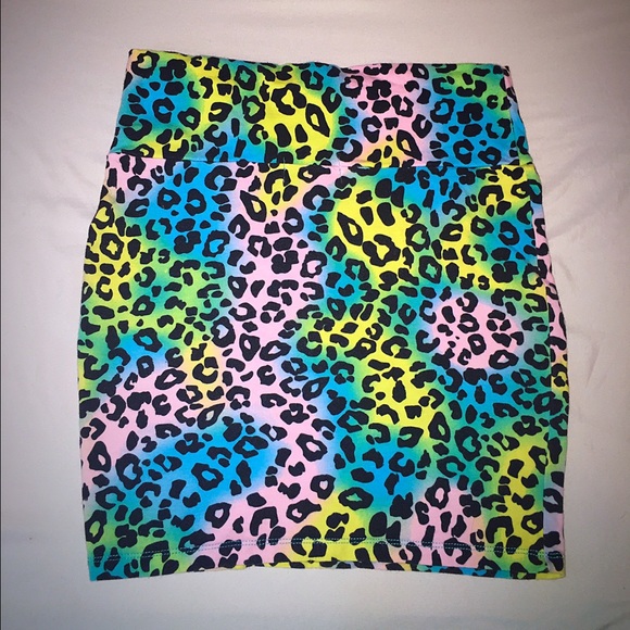 Cheetah Print Pencil Skirt