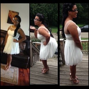 Short dress - zip up