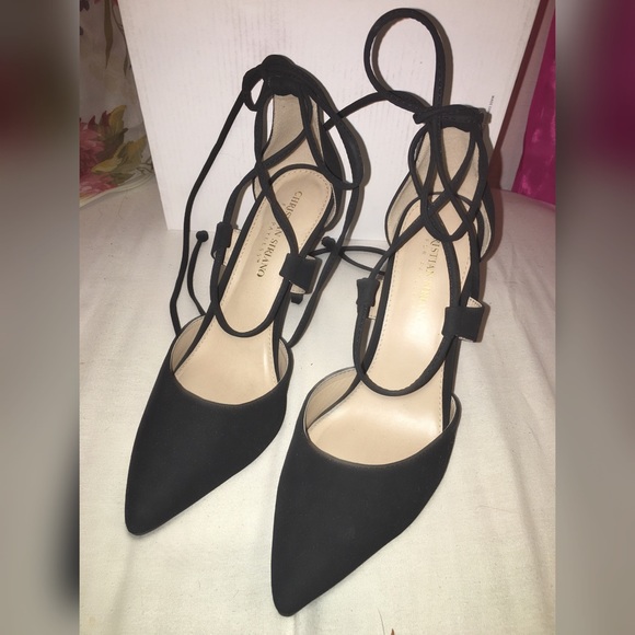 Christian Soriano elegant black heals ✨