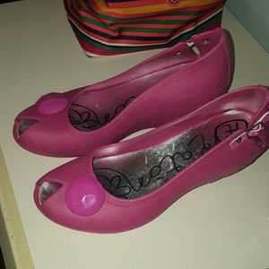 Fuschia Jelly Wedges