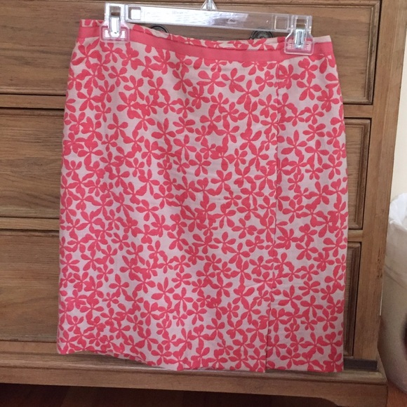 JCrew two tone floral skirt - Picture 1 of 4