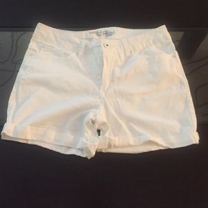 White Shorts