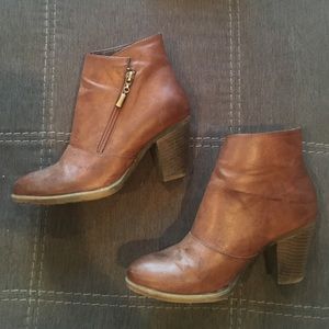 Ankle Booties with Zipper