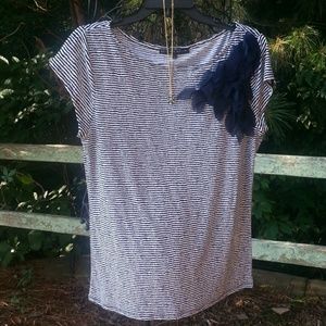 Antonio Melani  blue stripped Blouse