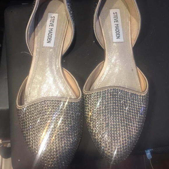 Steve Madden Swarovski Flats - Picture 1 of 4