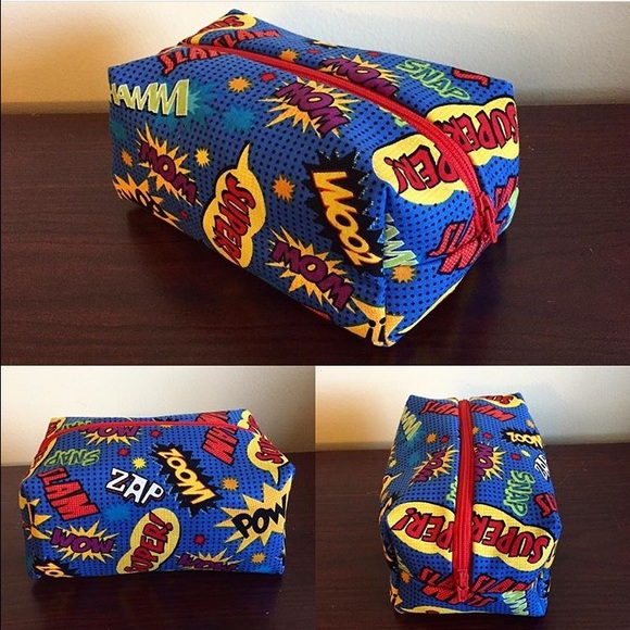 Comic Book Cosmetic/Travel Bag