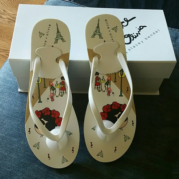 Alice & Olivia Flip Flops