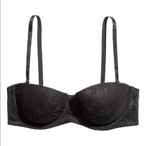 H&M Balconette Bra Multi Straps 34D WITH TAGS