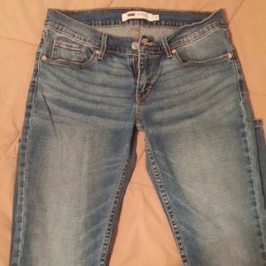 Levi's 524 super skinny jeans size 7