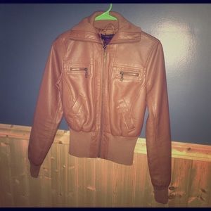 Brown Leather Jacket