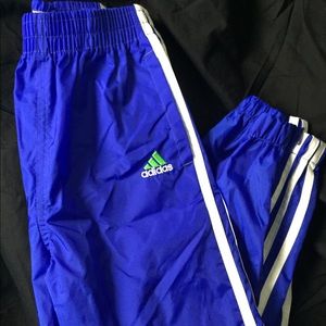 KIDS Adidas® windbreaker track pants-size 5 NWOT⚽️