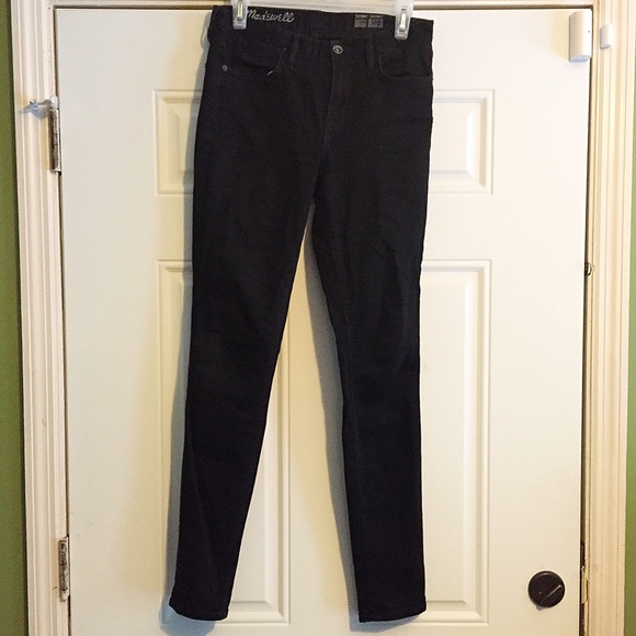 MADEWELL skinny skinny high rise jeans