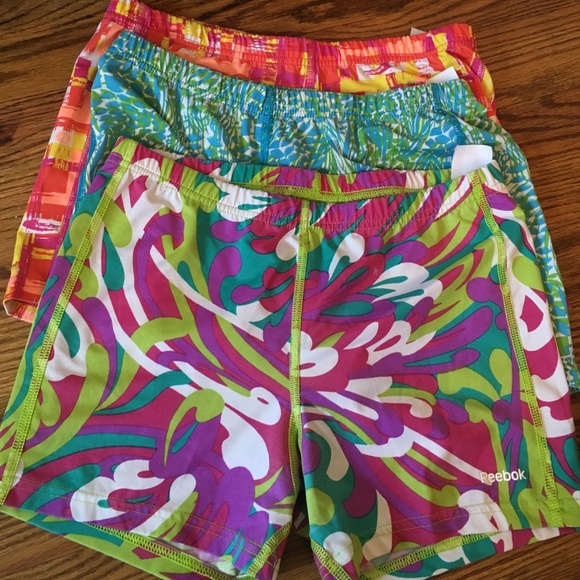 BUNDLE 7 SPANDEX SHORTS NIKE, UA, REEBOK,BSKIN - Picture 4 of 4