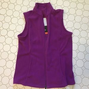 Lands' End Polartec Purple Vest