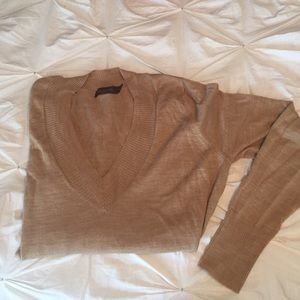 Limited Camel Long sleeve sweater