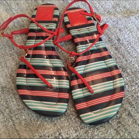 Tory Burch Emmy Havanero Pepper Sandal