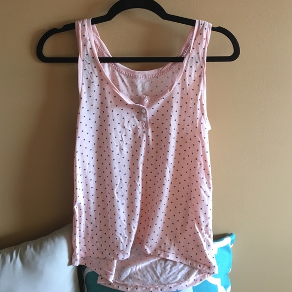 American Eagle Polka Dot Tank Top