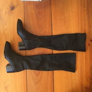 Black Calvin Klein Nani Over the knee boot 10