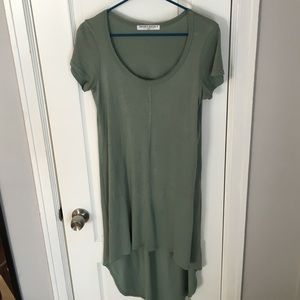 PROJECT SOCIAL TEE hi-low tunic dress