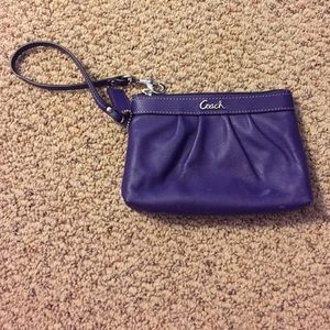 Coach wristlet