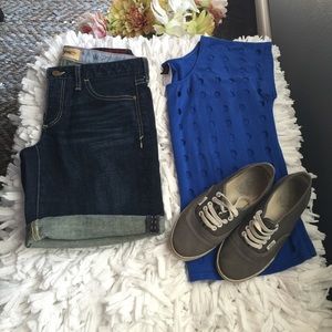 Holding horses Bermuda jean shorts size 27