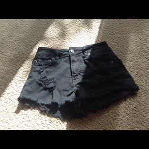 Black American Eagle Shorts