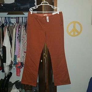 Rust colored pants