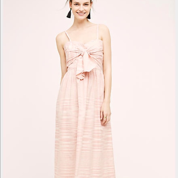 Knotted Ikat dress Anthropologie
