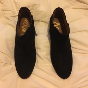 Sam Edelman Petty booties (black suede)