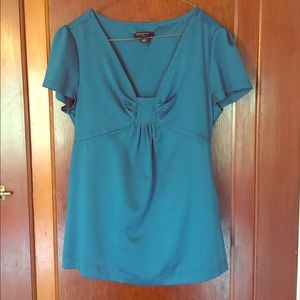 Banana Republic size small deep turquoise blouse