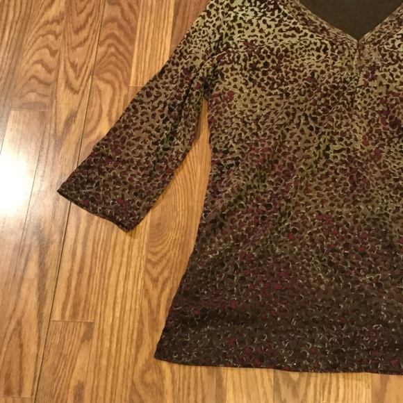 Brown Blouse - Picture 3 of 3