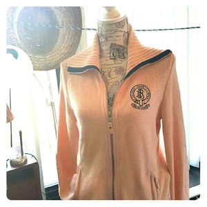 Ralph Lauren womens zippered cardigan M
