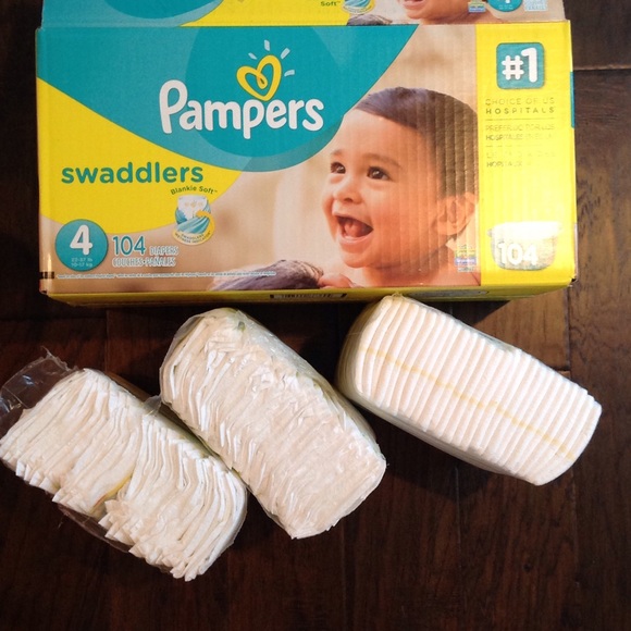 pampers swaddlers size 4