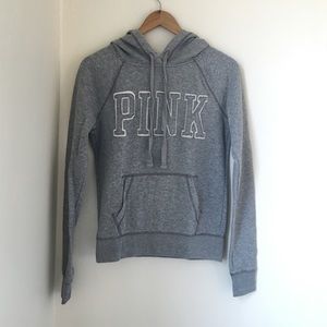 PINK Victoria's Secret gray hoodie