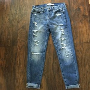 Abercrombie and Fitch boyfriend jeans