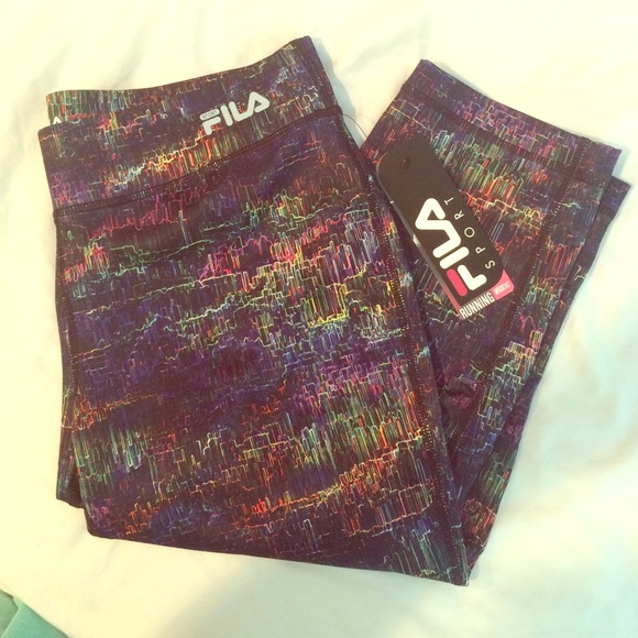 Fila running crop pants