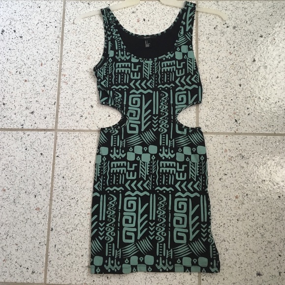 Forever 21 Dresses & Skirts - Aztec Cut Out Dress From Forever 21