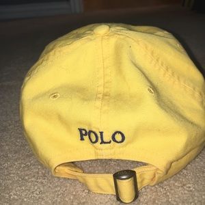 Yellow Polo hat